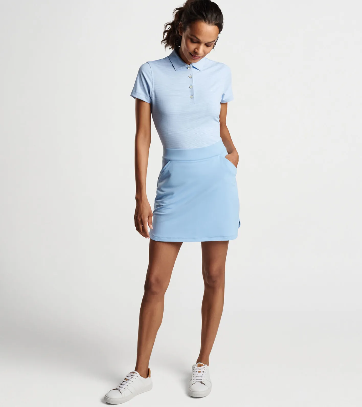 Best Peter Millar Alice Petal Hem Skort White