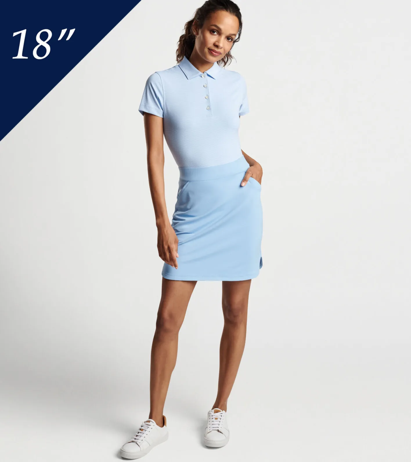 Best Peter Millar Alice Petal Hem Skort White