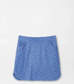 Best Peter Millar Alice Short Putt Petal Hem Skort STORM