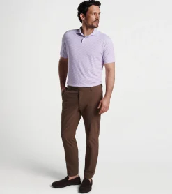 Online Peter Millar Ambrose Performance Jersey Polo Blue Frost