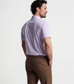 Online Peter Millar Ambrose Performance Jersey Polo Blue Frost