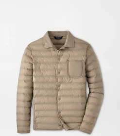 Best Peter Millar Apex Snap Jacket JUTE