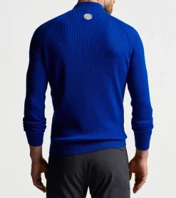 Sale Peter Millar Apr&egrave;s Ski Sweater DARK COBALT