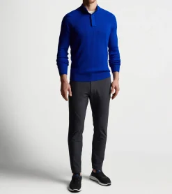 Sale Peter Millar Apr&egrave;s Ski Sweater DARK COBALT