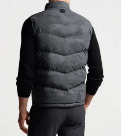 Best Peter Millar Après Ski Vest IRON REFLECTIVE