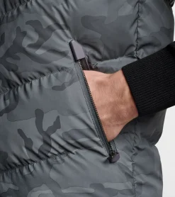 Best Peter Millar Après Ski Vest IRON REFLECTIVE