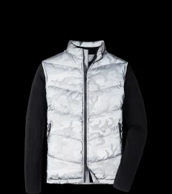 Best Peter Millar Après Ski Vest IRON REFLECTIVE