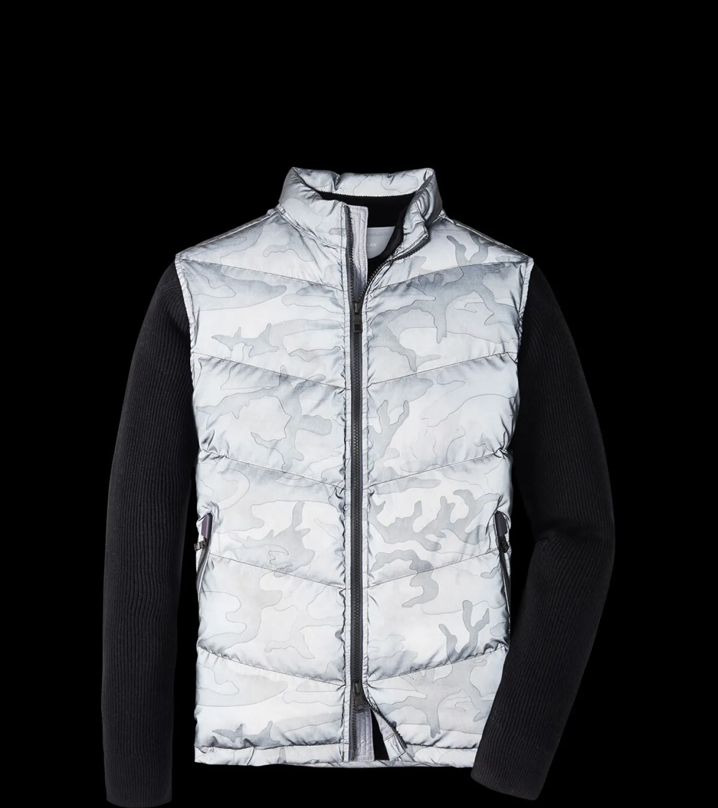Best Peter Millar Après Ski Vest IRON REFLECTIVE
