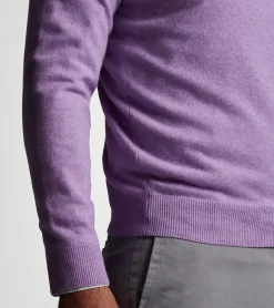 Online Peter Millar Artisan Crafted Cashmere Flex Quarter-Zip Claret