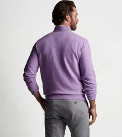 Online Peter Millar Artisan Crafted Cashmere Flex Quarter-Zip Claret