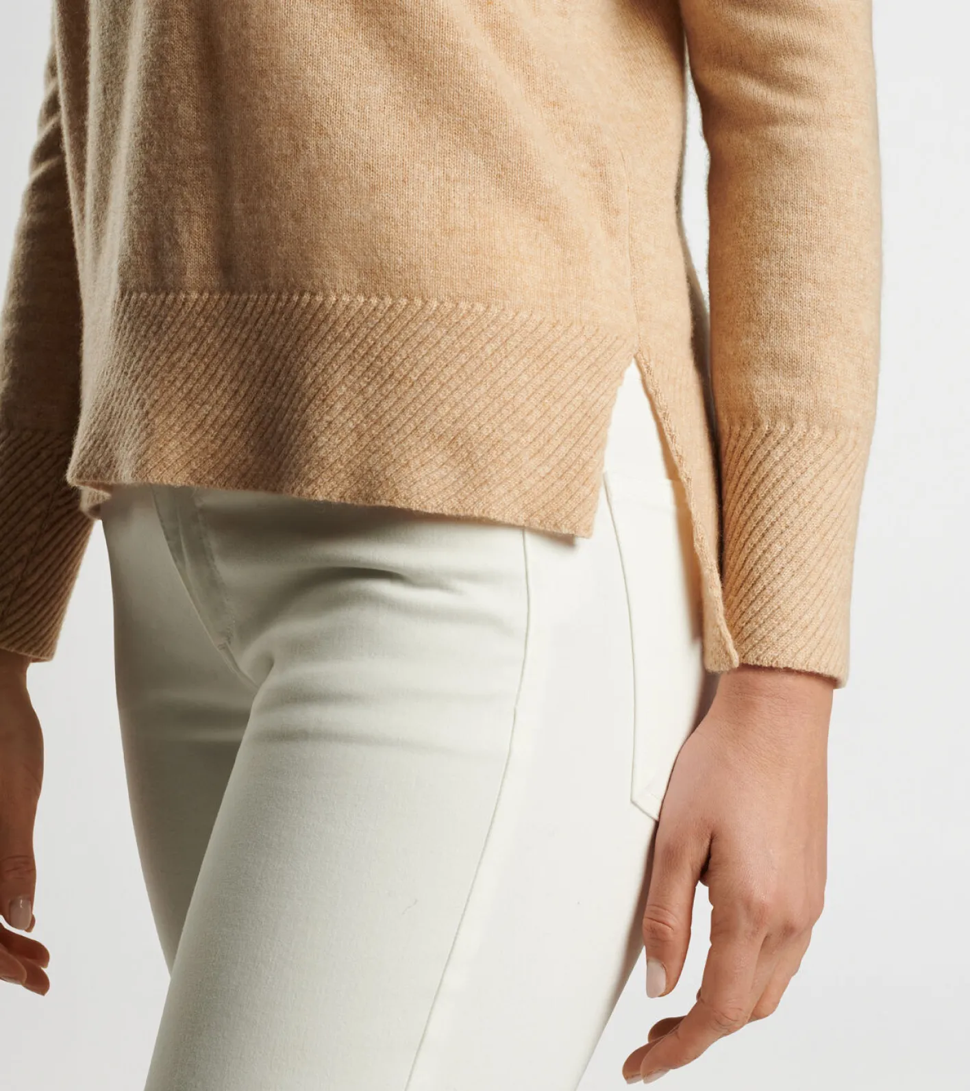 Clearance Peter Millar Artisan Crafted Cashmere V-Neck Sweater Black