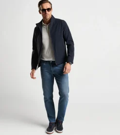 Sale Peter Millar Aston Flight Bomber Navy
