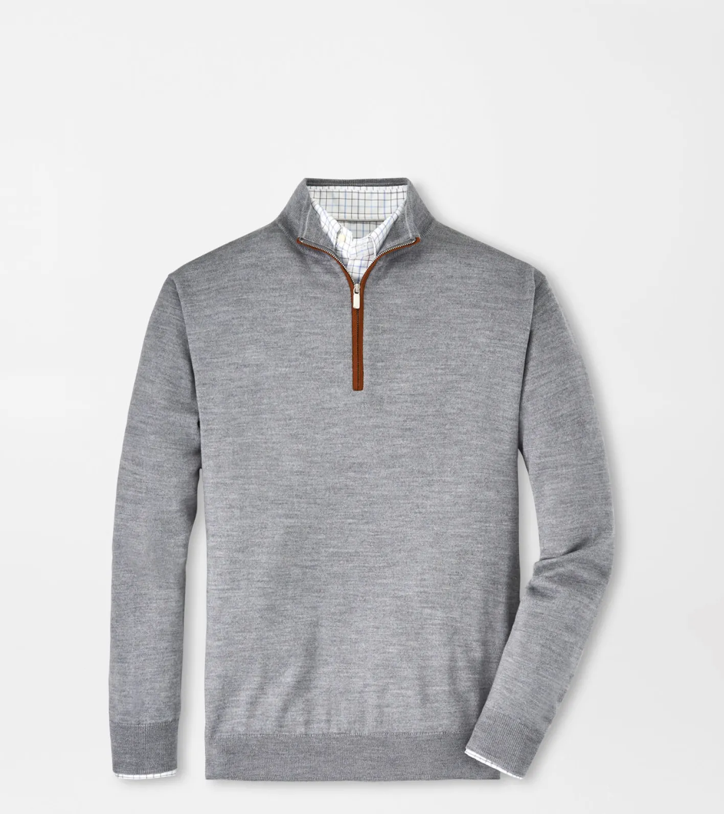 Best Peter Millar Autumn Crest Suede Trim Quarter-Zip Black