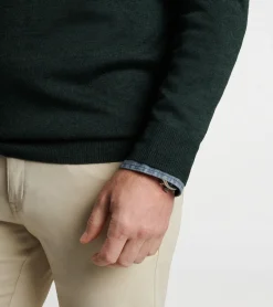 Clearance Peter Millar Autumn Crest V-Neck Charcoal