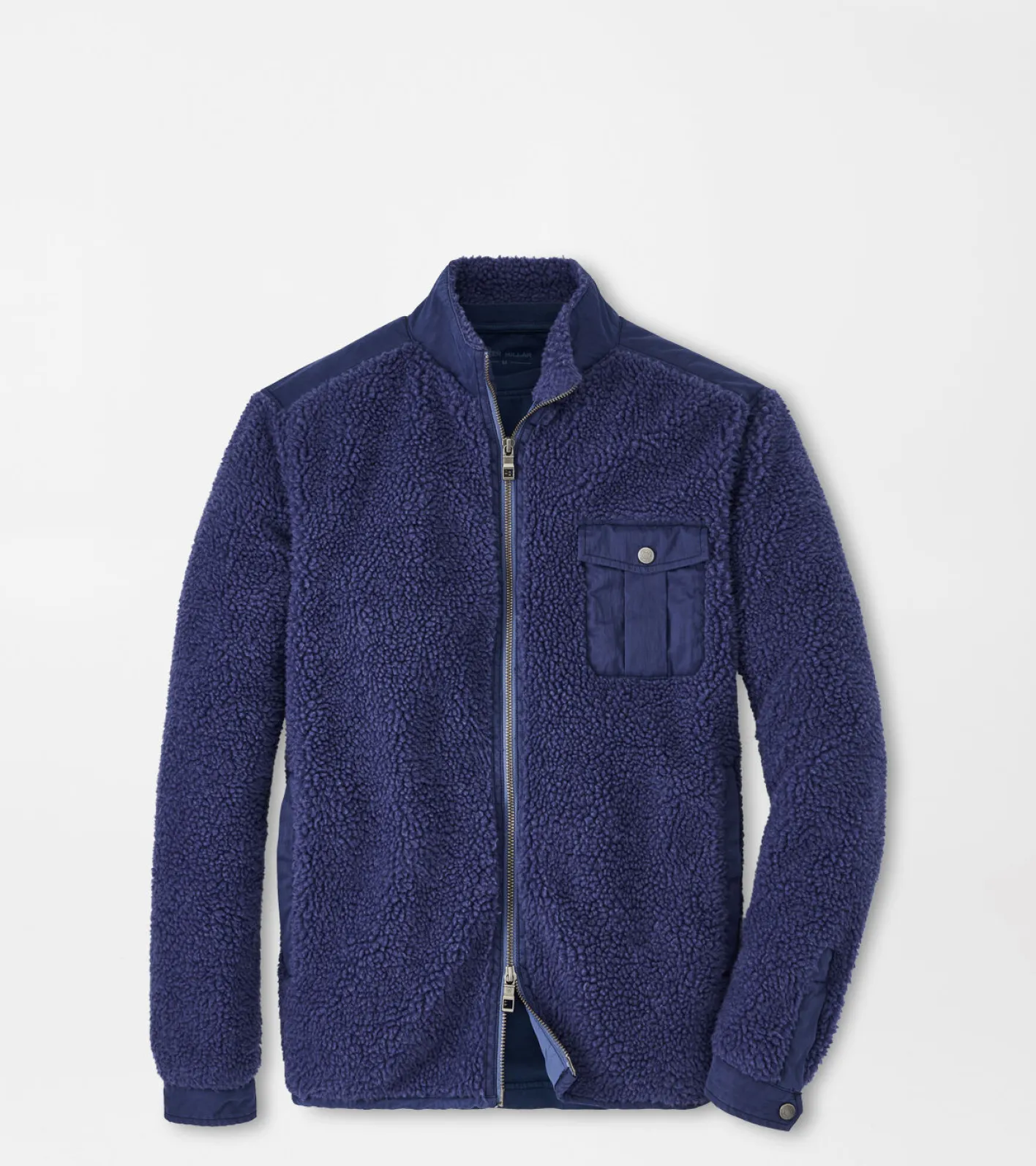 Hot Peter Millar Autumn Pile Fleece Jacket STAR DUST