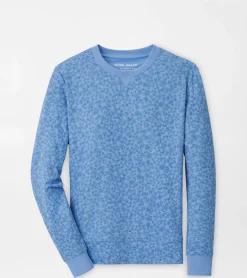 New Peter Millar Azalea Birdie Sport Sweatshirt Bonnet