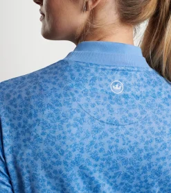 New Peter Millar Azalea Birdie Sport Sweatshirt Bonnet