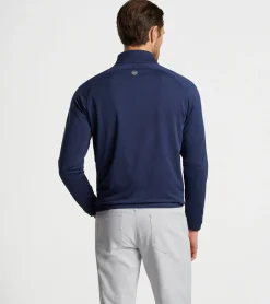 Hot Peter Millar Beaumont Performance Quarter-Zip CABANA BLUE