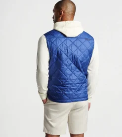 Clearance Peter Millar Bedford Vest Atlantic Blue