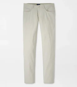 Clearance Peter Millar Bingham Performance Five-Pocket Pant British Grey