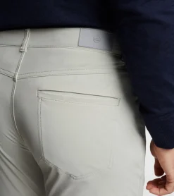 Clearance Peter Millar Bingham Performance Five-Pocket Pant British Grey