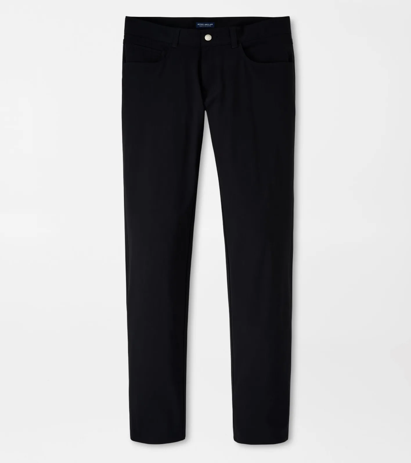 Fashion Peter Millar Bingham Performance Five-Pocket Pant Black