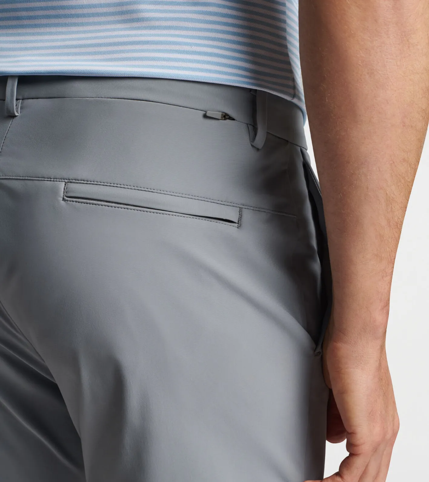 Sale Peter Millar Blade Performance Ankle Sport Pant Gale Grey