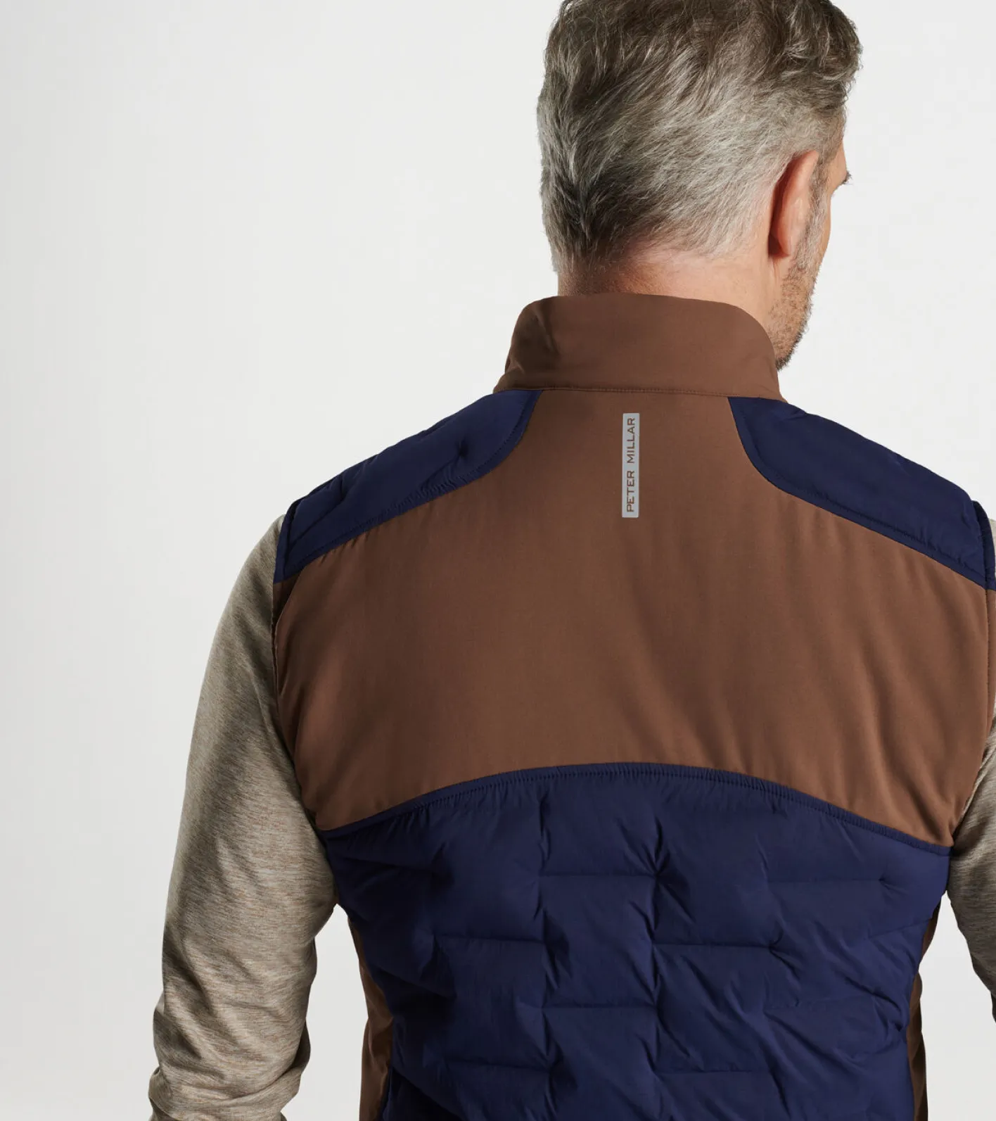 Fashion Peter Millar Blaze Insulated Vest Gale Grey