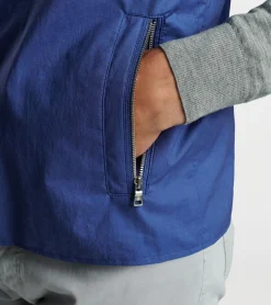 Sale Peter Millar Breeze Reversible Vest BLUE PEARL