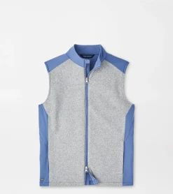 Fashion Peter Millar Cambridge Vest GALE GREY/BLUE PEARL