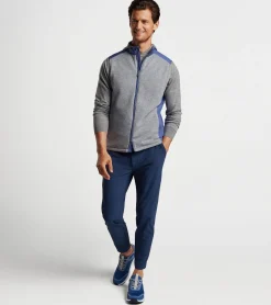 Fashion Peter Millar Cambridge Vest GALE GREY/BLUE PEARL