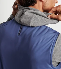 Fashion Peter Millar Cambridge Vest GALE GREY/BLUE PEARL