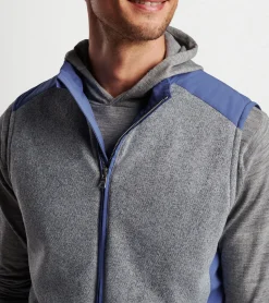 Fashion Peter Millar Cambridge Vest GALE GREY/BLUE PEARL