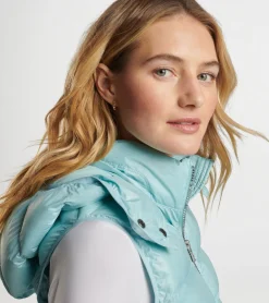 Clearance Peter Millar Chiron Hooded Vest Black