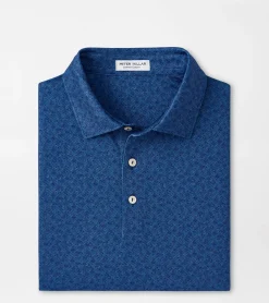 Outlet Peter Millar Citrus Smash Performance Jersey Polo Dragonfly