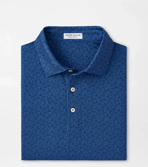 Outlet Peter Millar Citrus Smash Performance Jersey Polo Dragonfly