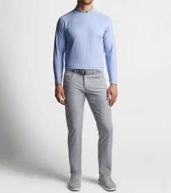 Best Peter Millar Cradle Performance Crewneck ICEBERG BLUE