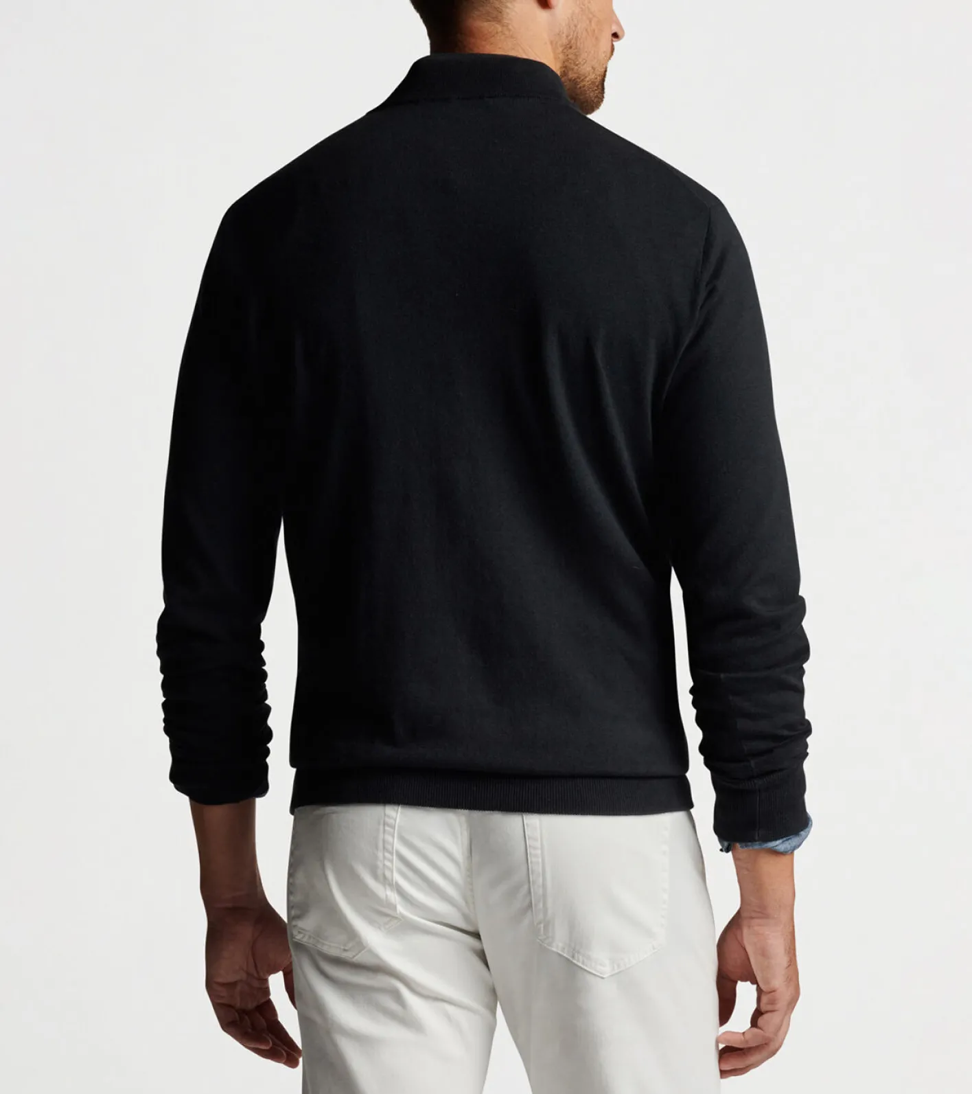 Fashion Peter Millar Crest Quarter-Zip Black