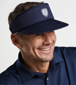 Sale Peter Millar Crown Crest Tour Visor Navy