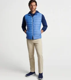 Fashion Peter Millar Crown Elite Light Vest Atlantic Blue