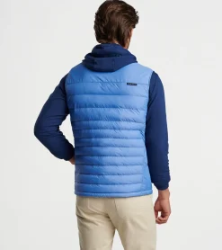 Fashion Peter Millar Crown Elite Light Vest Atlantic Blue