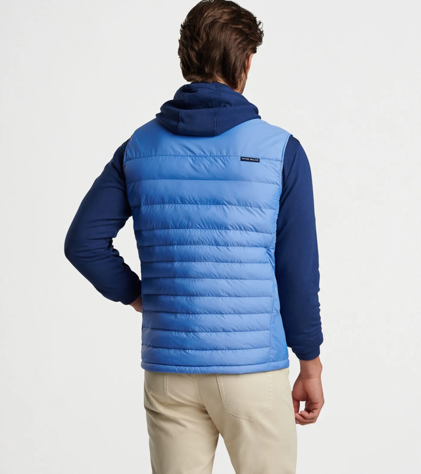 Fashion Peter Millar Crown Elite Light Vest Atlantic Blue