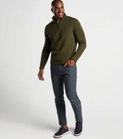 Online Peter Millar Crown Sweater Fleece Quarter-Zip Black