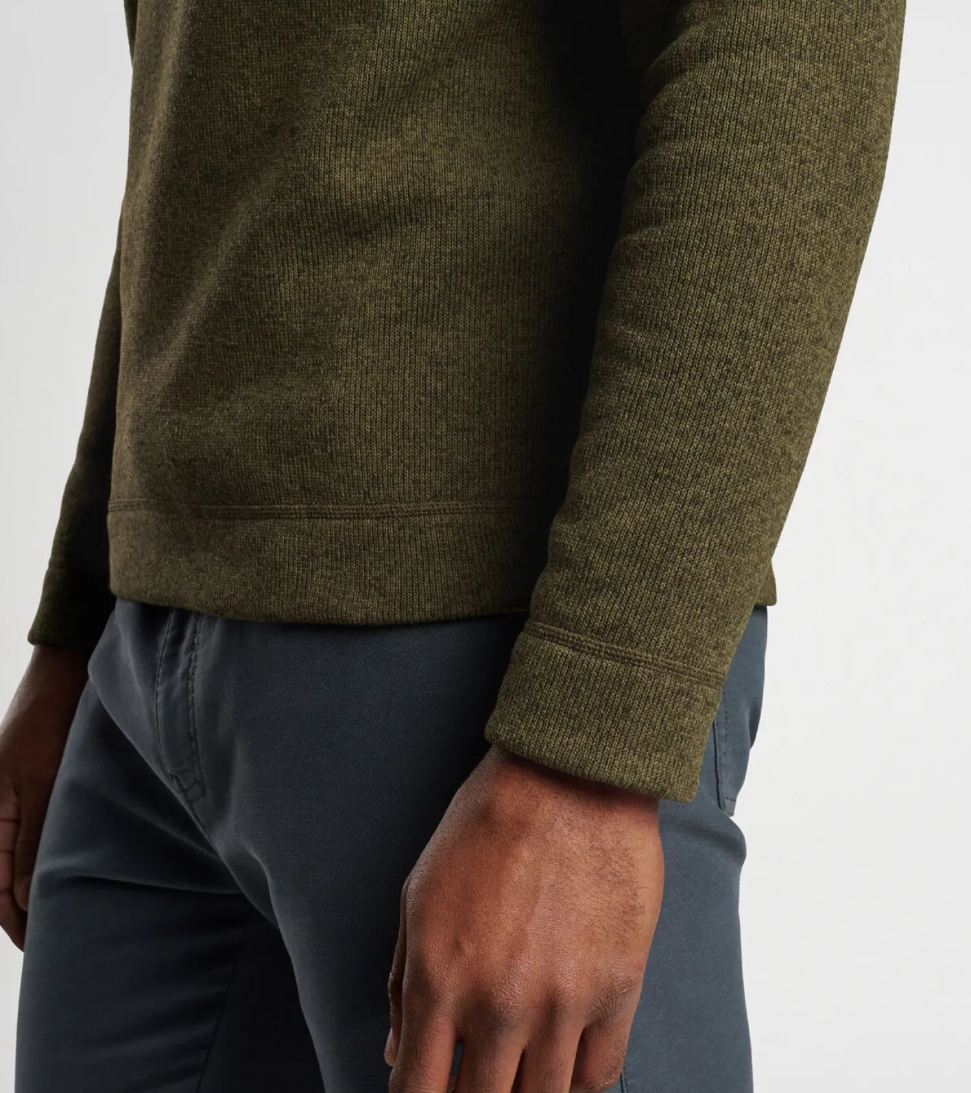 Online Peter Millar Crown Sweater Fleece Quarter-Zip Black