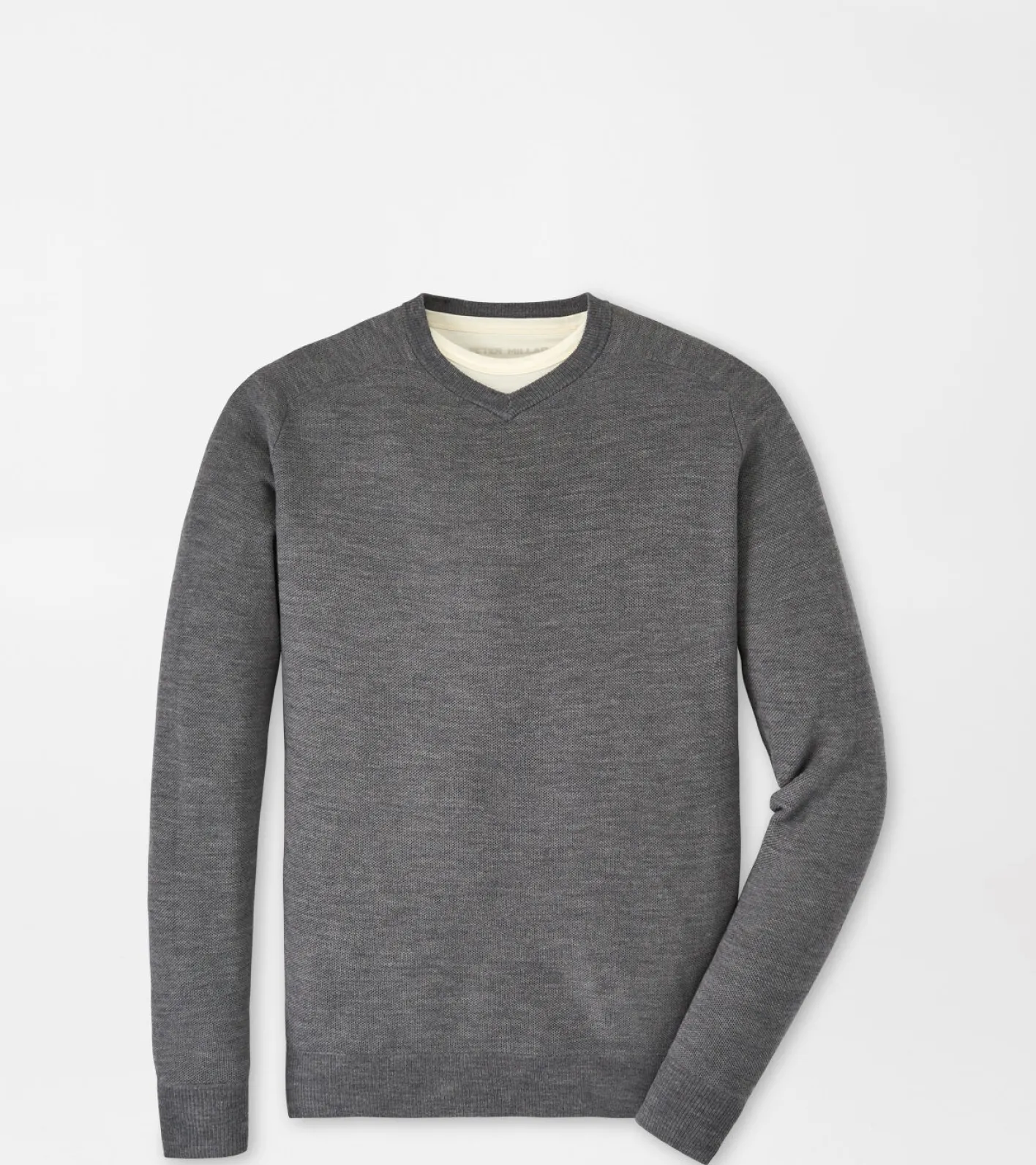 Hot Peter Millar Dover High V-Neck Gale Grey