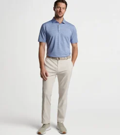 Best Peter Millar Drum Performance Jersey Polo Bonnet