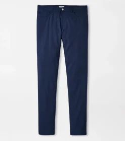New Peter Millar eb66 Skull In One Performance Five-Pocket Pant Navy