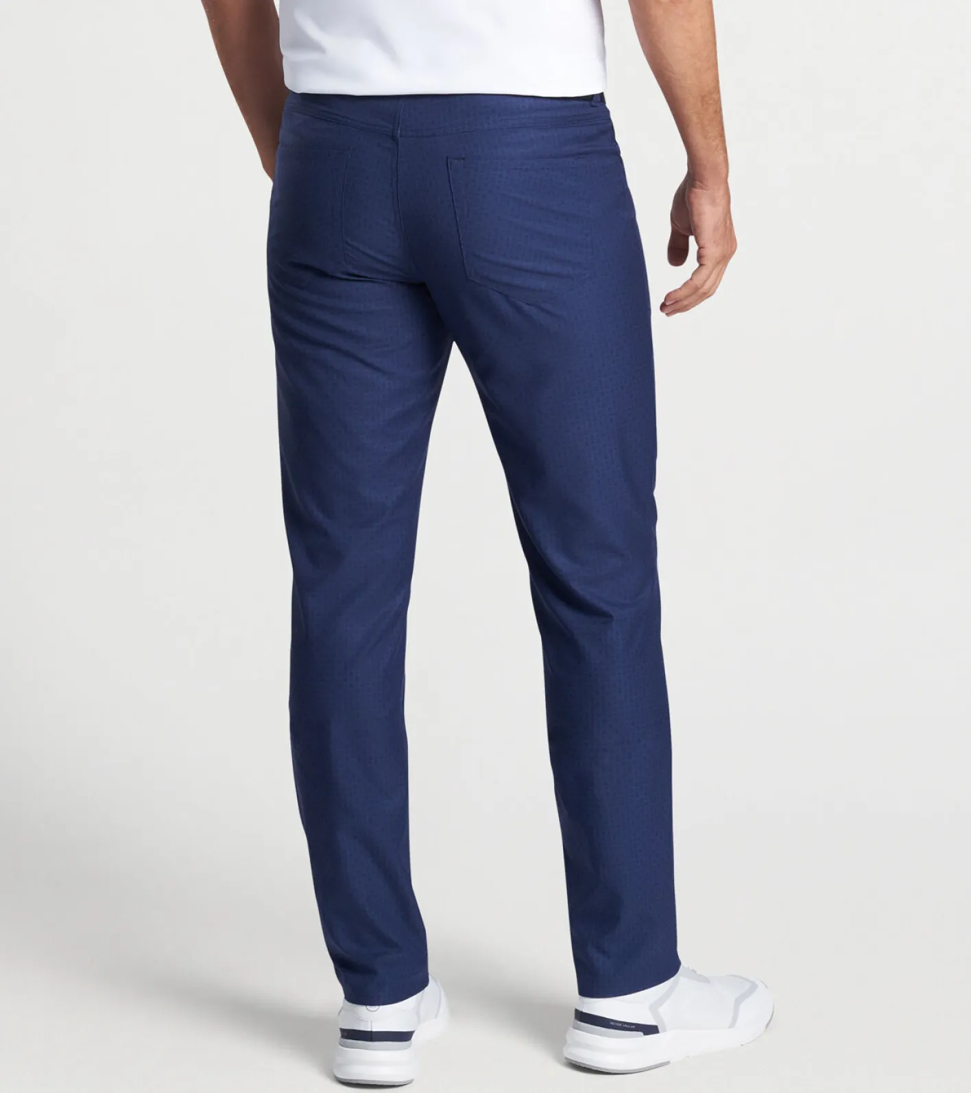 New Peter Millar eb66 Skull In One Performance Five-Pocket Pant Navy