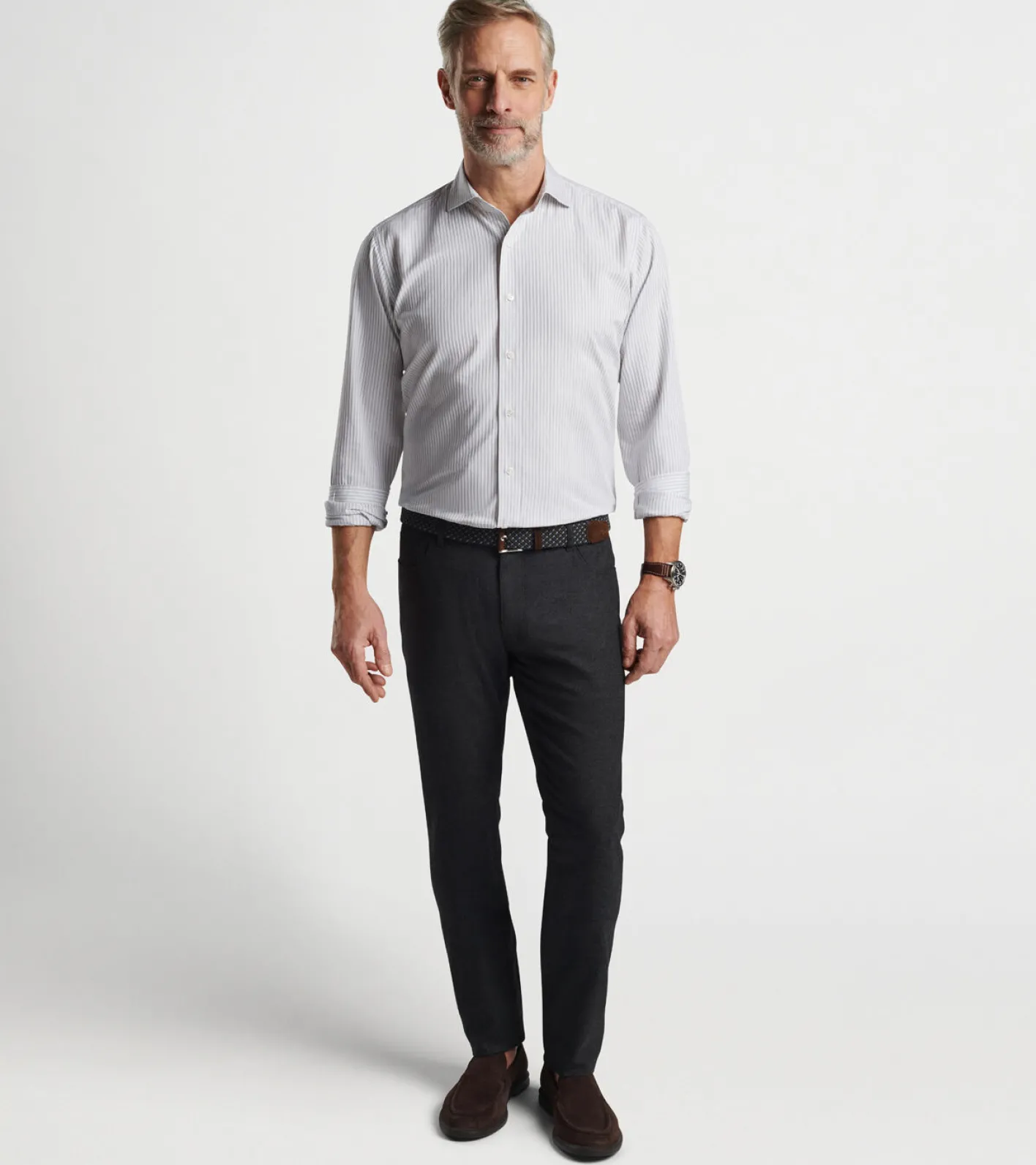 Fashion Peter Millar Excursionist Flex Alpine Five-Pocket Pant Charcoal