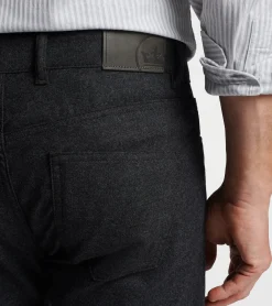 Fashion Peter Millar Excursionist Flex Alpine Five-Pocket Pant Charcoal